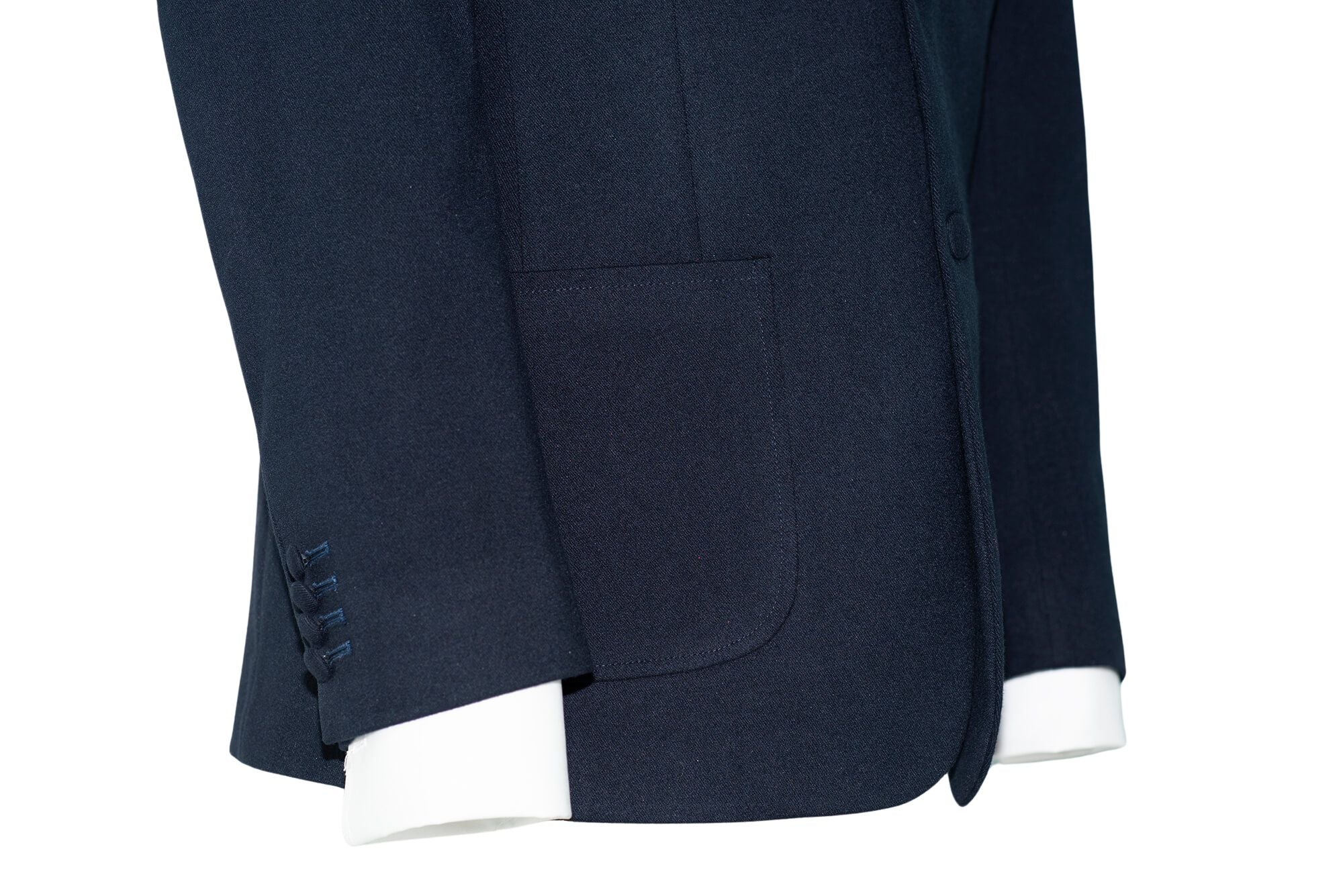 Weller Patch Pocket Wool Navy Blue Mod Blazer