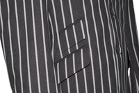 Peter Noone Vintage White & Grey Striped Boating Mod Blazer