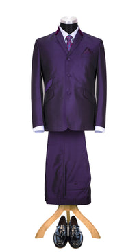 Jimmie Nicol Skinhead 1960s Purple Tonic Suit