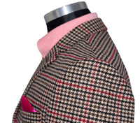 Robert Hardy Tweed Classic Brown Dogtooth Mod Jacket