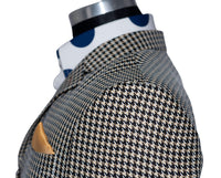 Vintage Light Brown Dogtooth Mod Blazer