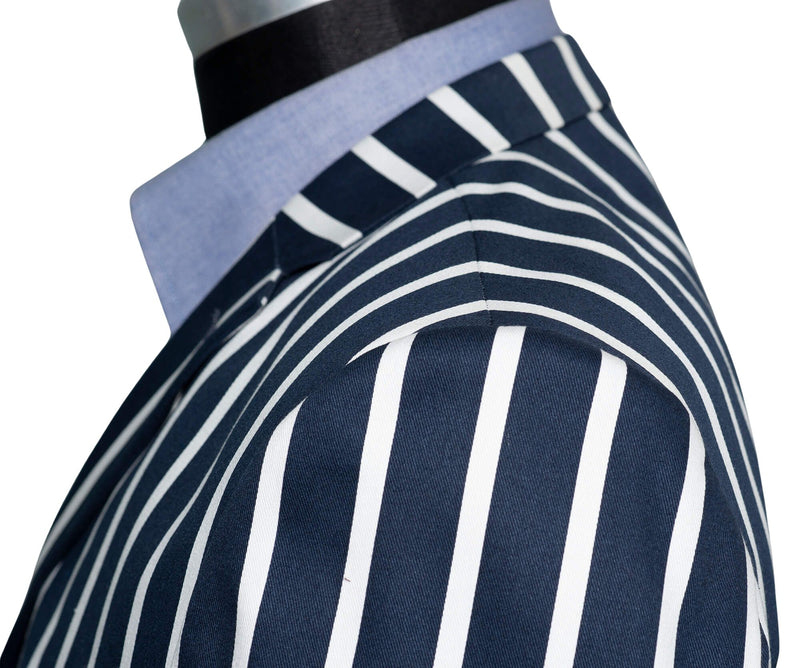 Mod Boating Jacket Pete Townshend Navy & White Stripe Boating Mod Blazer | 1960's Retro ...