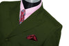 Mick Avory Olive Double Breasted Mod Blazer