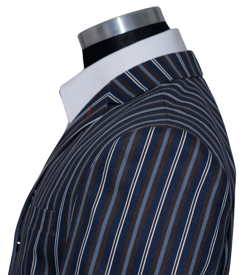 Mod Boating Jacket Peter Noone Navy Blue Contrast Boating Mod Blazer | 1960's Retro Mod ...