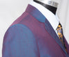 Billy Preston Wine & Blue Mohair 2 Tone Suit