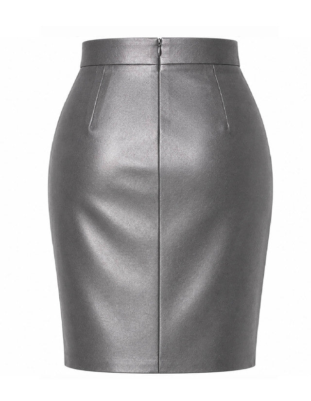 Women's Silver Grey Tonic Skirt