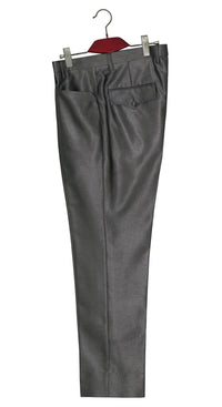 Shark Skin Silver Tonic Mod Trouser