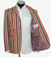 Weller Brown and Red stripe boating blazer 60's