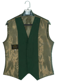 SALE Green Notch Lapel Waistcoat (40 Regular)