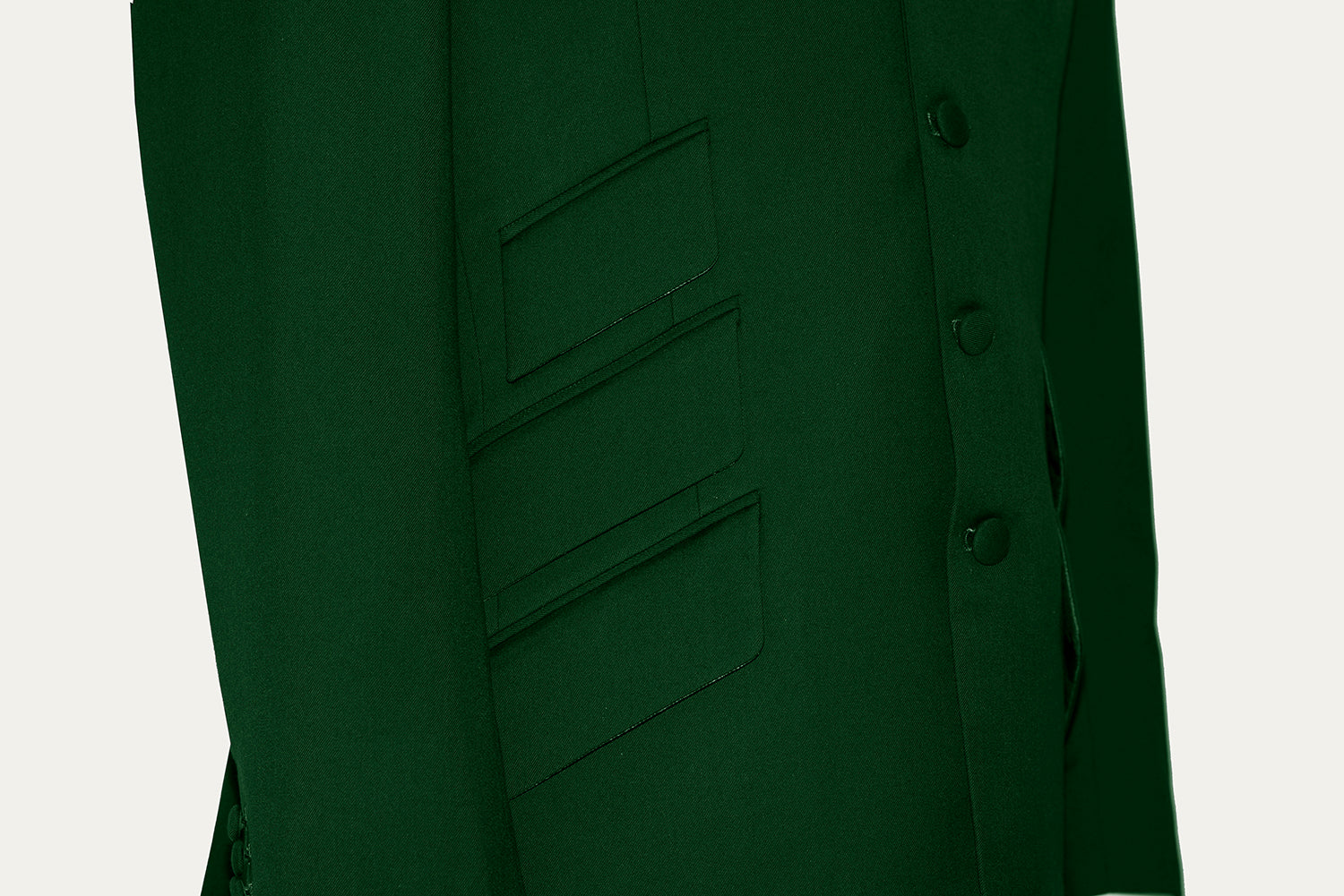 Paul Weller Peak Lapel 4 Button Green Mod Suit