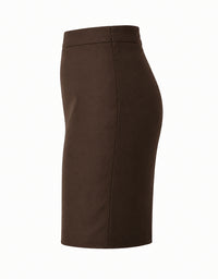 Women's Classic Brown Skirt