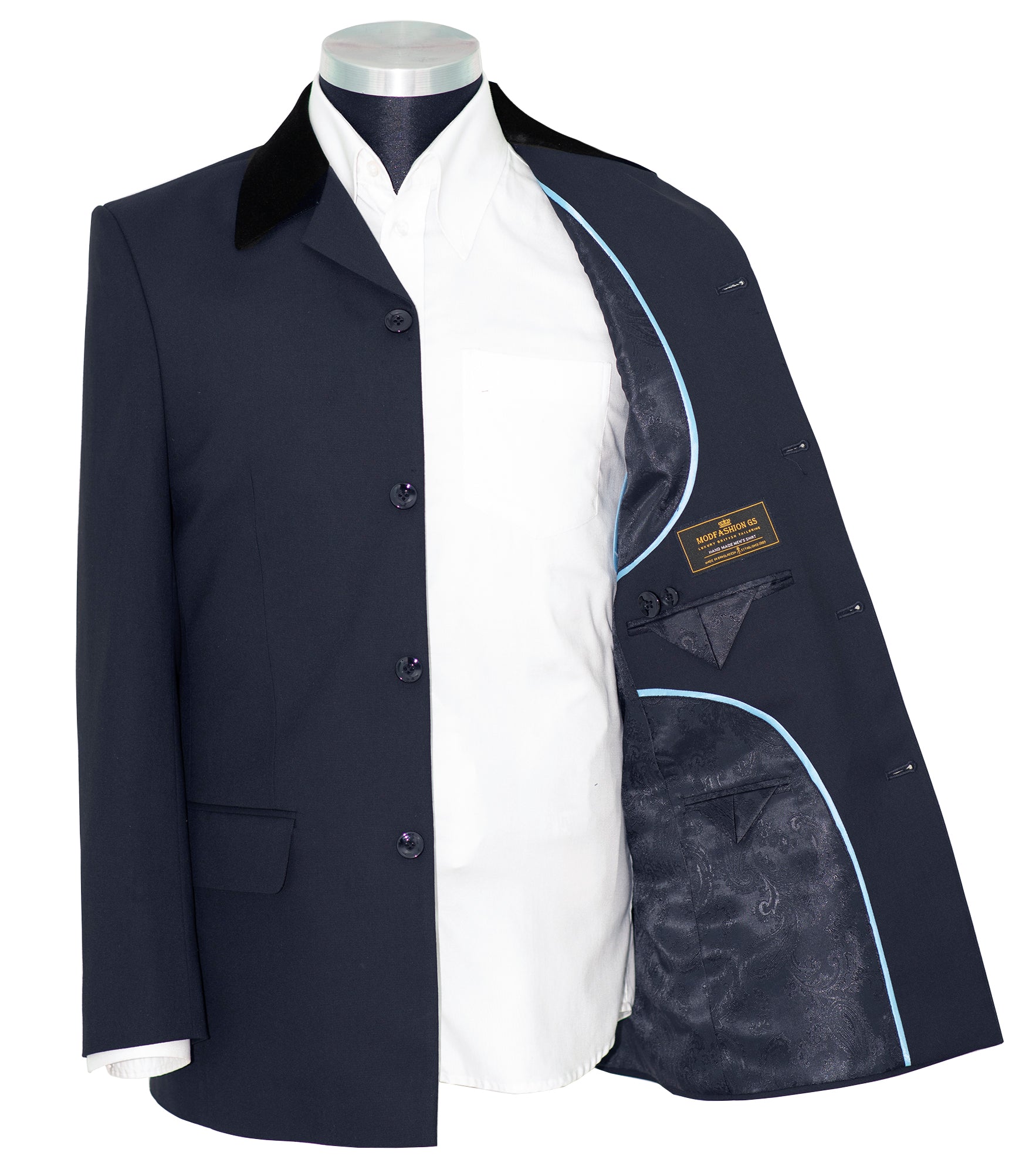The Beatles Navy Blue Suit