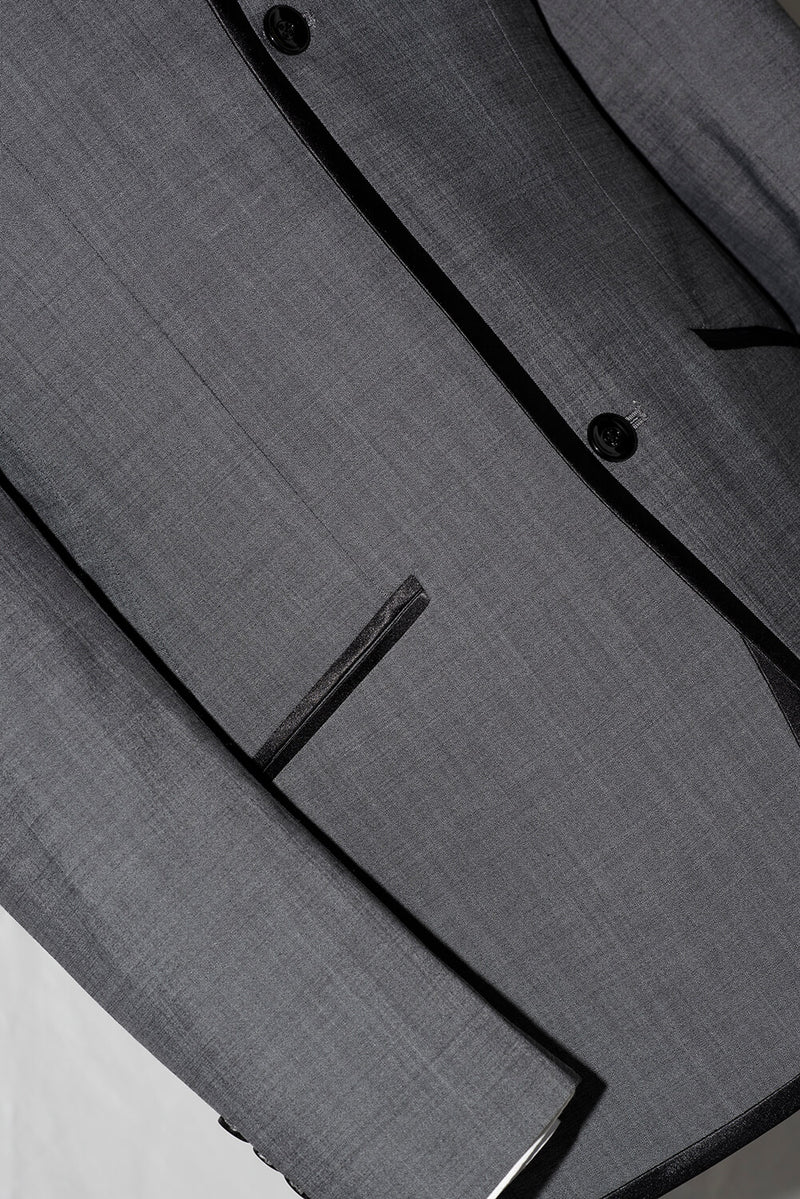 The Beatles Collarless Grey Suit 1963