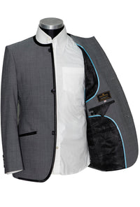 The Beatles Collarless Grey Suit 1963