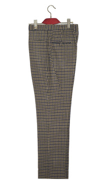 Ian Gibbons Green Gingham Check Wool Suit