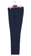 Weller Navy Blue Peak Lapel 3 Piece Suit