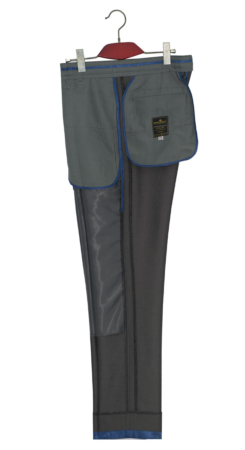 John Lennon Steel Grey Tonic Mod Trouser