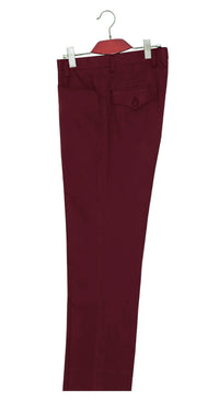 Keith Moon Burgundy Wine 3 Piece Mod Suit