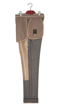Ian Gibbons Green Gingham Check Wool Suit