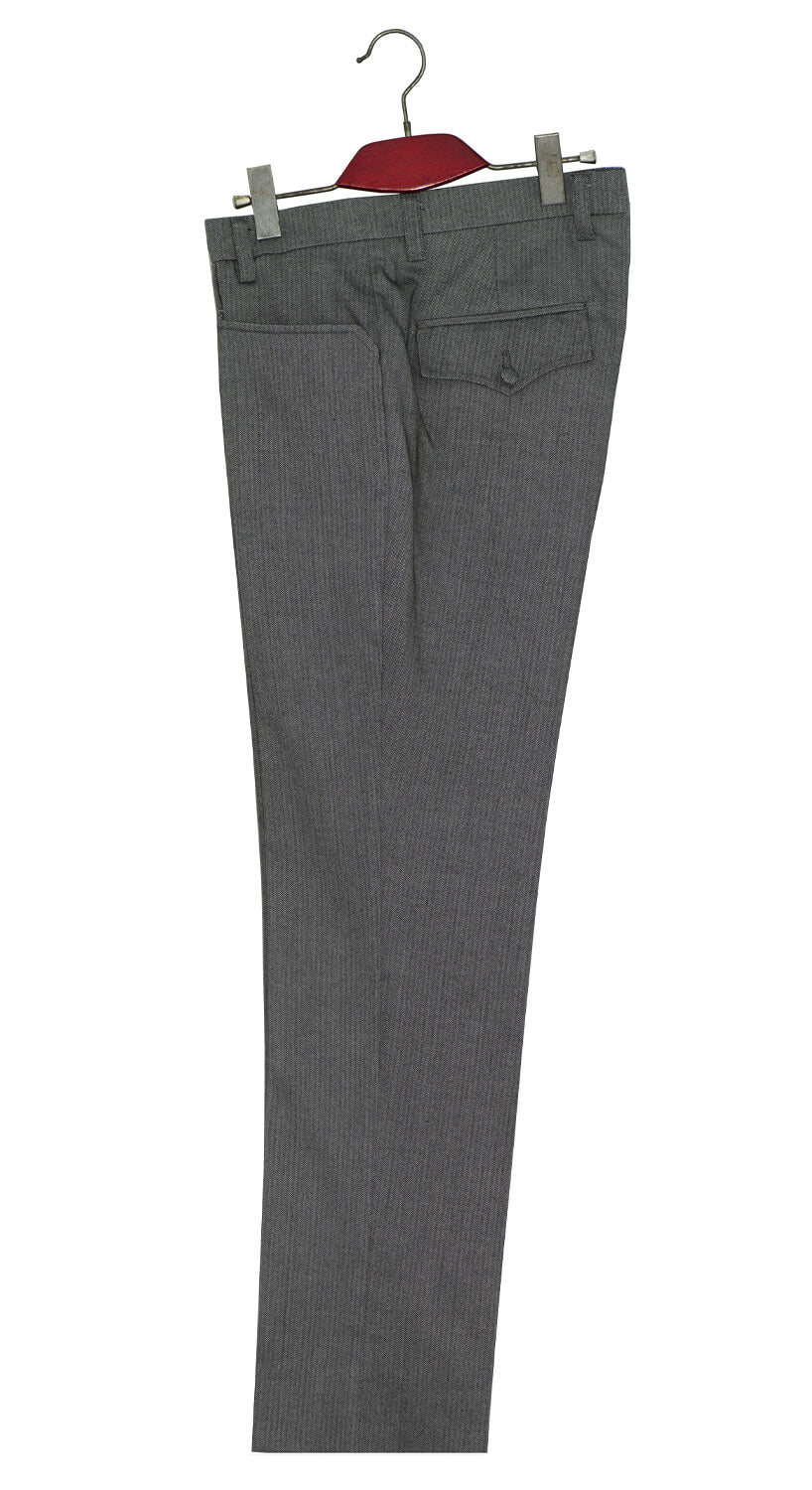 John Dalton Grey Herringbone 3 Piece Mod Suit