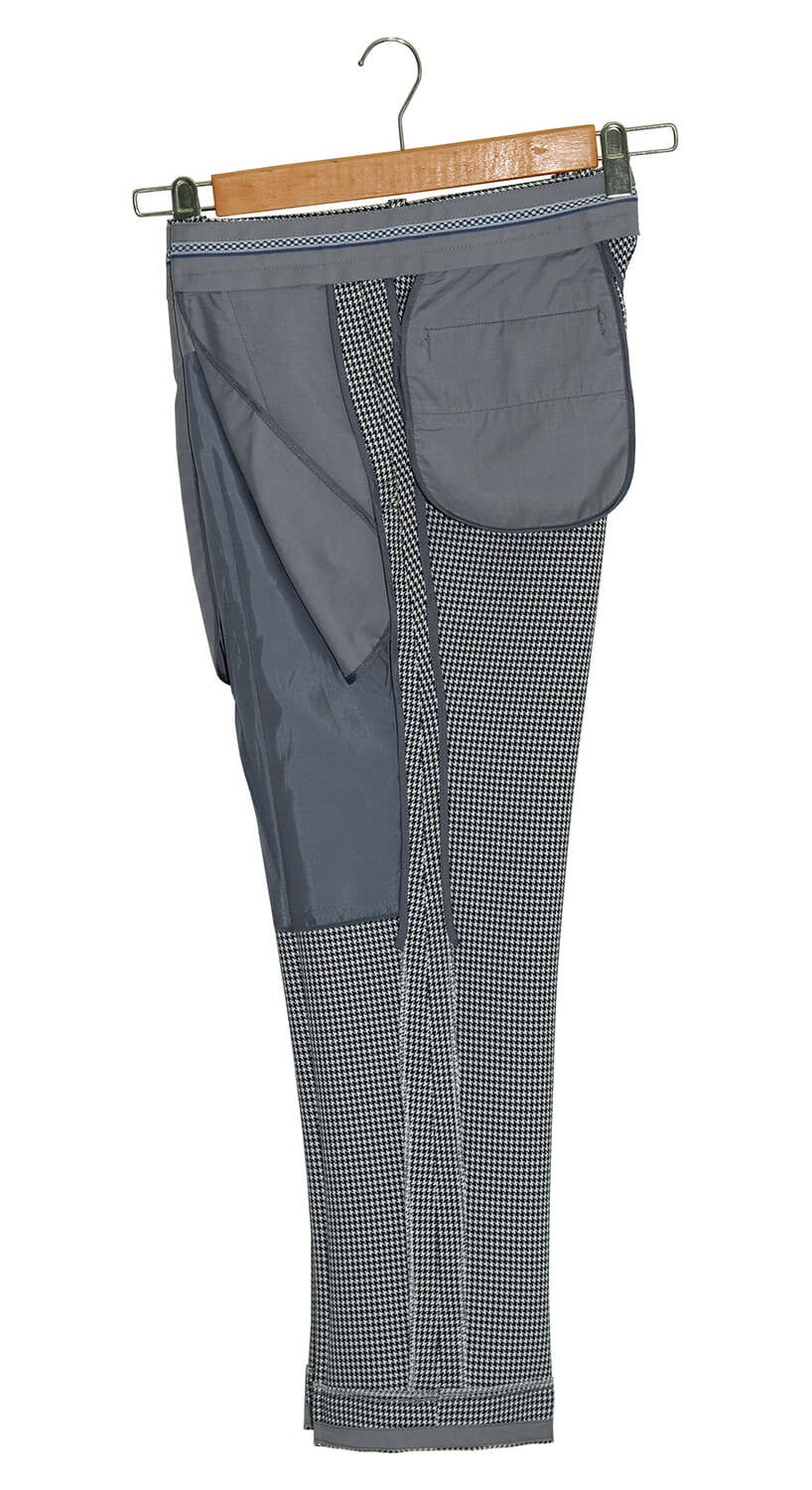 Peter Asher Grey Hounds Tooth 3 Piece Mod Suit