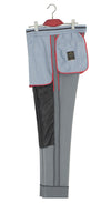 SALE Weller Light Grey Peak Lapel 3 Piece Suit (46 Regular, Trouser 36, I.L.29.5)