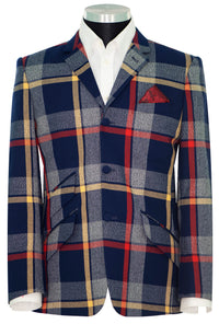 SALE Steve Marriott Tweed Vintage Check Mod Blazer (40 Regular)