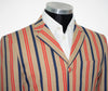 Weller Brown and Red stripe boating blazer 60's