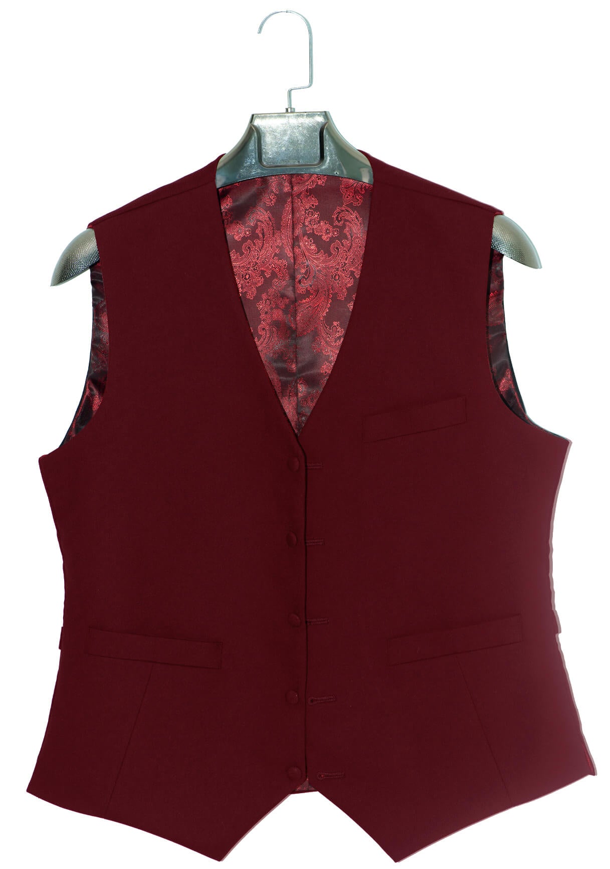 Keith Moon Burgundy Wine 3 Piece Mod Suit