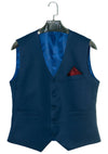 Kenny Jones Yale Blue 3 Piece Suit