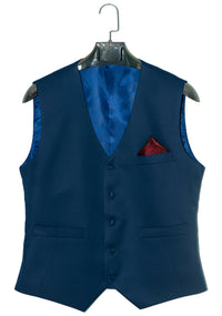 Kenny Jones Yale Blue 3 Piece Suit