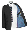 Paul Weller Peak Lapel 4 Button Black Mod Suit