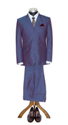Billy Preston Wine & Blue Mohair 2 Tone Suit