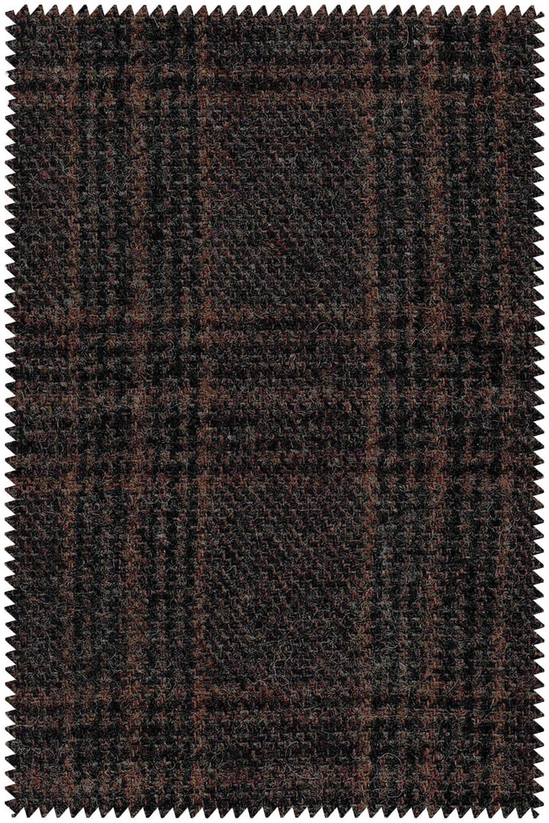 Wool Prince of Wales Check Coffee Colour 2 Piece Bespoke Mod Suit