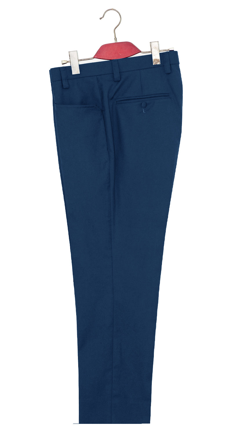 Paul Weller Peak Lapel 4 Button Yale Blue Mod Suit